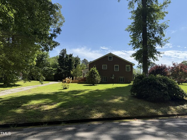 420 Rodwell St, Warrenton, NC 27589 - view of side of property featuring a yard