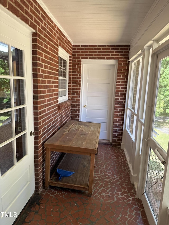 420 Rodwell St, Warrenton, NC 27589 - view of unfurnished sunroom