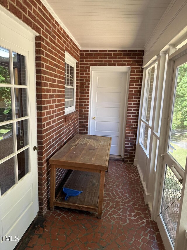 420 Rodwell St, Warrenton, NC 27589 - view of unfurnished sunroom