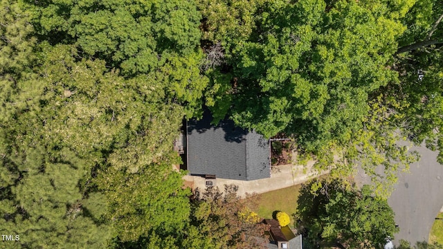 view from above of property
