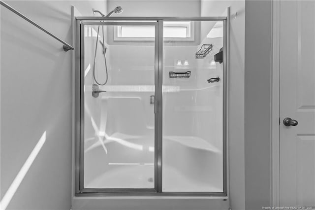 308 Laurel Lake Rd, Salemburg, NC 28385 - bathroom featuring a shower stall