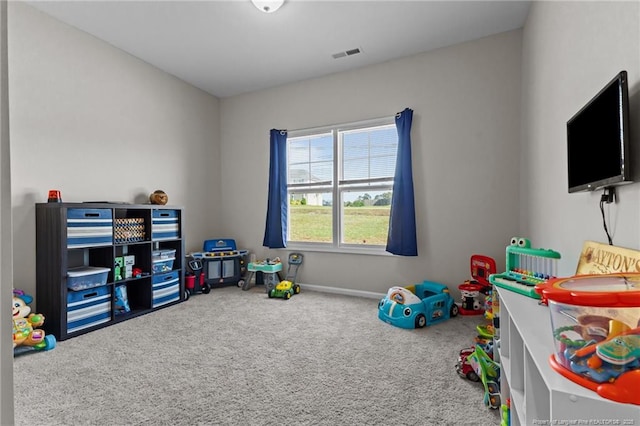 308 Laurel Lake Rd, Salemburg, NC 28385 - game room featuring carpet and baseboards