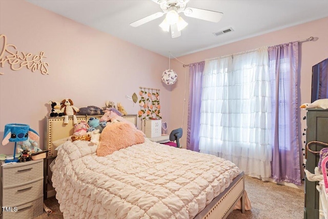 151 Donnibrook Run, Fuquay Varina, NC 27526 - bedroom with carpet flooring and a ceiling fan