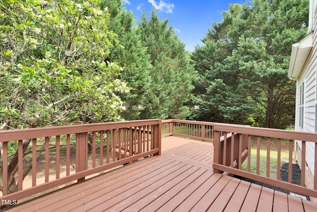 8820 Waynick Dr, Raleigh, NC 27617 - view of deck