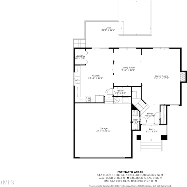 8820 Waynick Dr, Raleigh, NC 27617 - home floor plan