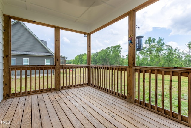 474 Pine Ridge Rd, Zebulon, NC 27597 - view of wooden terrace