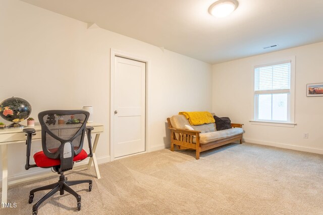 474 Pine Ridge Rd, Zebulon, NC 27597 - living area featuring carpet flooring and baseboards