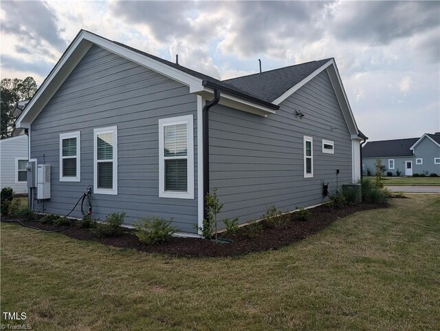 3904 Lundin Dr, Greensboro, NC 27407 - view of property exterior featuring a yard