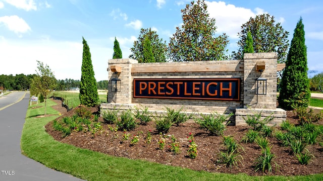 800 Bullhorn Dr, Wake Forest, NC 27587 - view of community sign