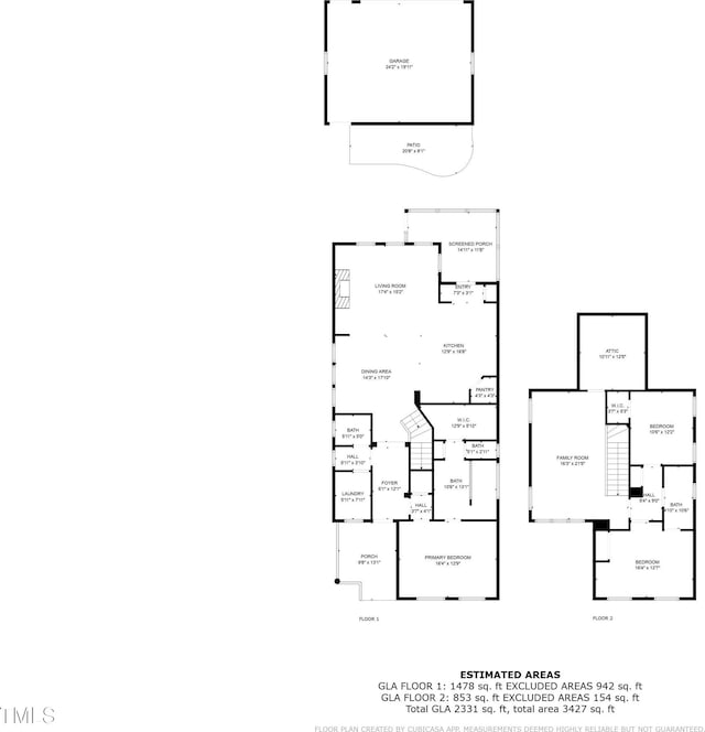 1641 Silo Ridge Dr, Wake Forest, NC 27587 - room layout