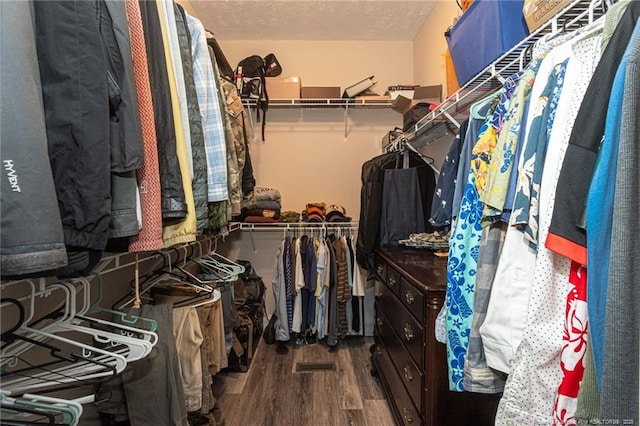 3024 Metthame Dr, Fayetteville, NC 28306 - spacious closet with wood finished floors