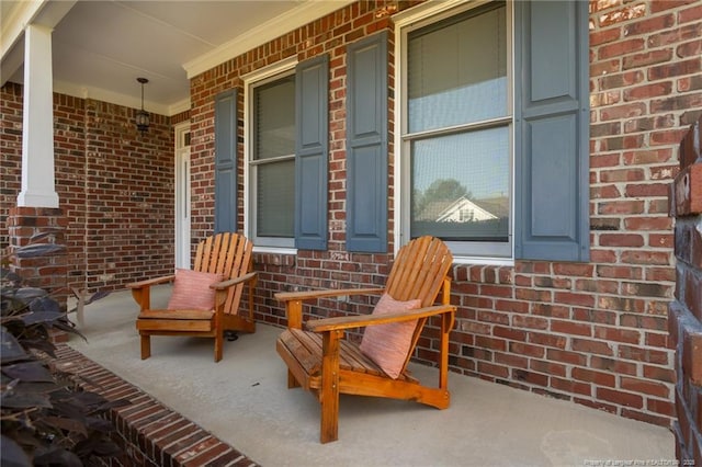 3024 Metthame Dr, Fayetteville, NC 28306 - view of patio with a porch