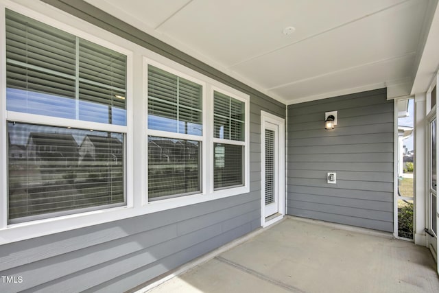 view of patio / terrace featuring a porch