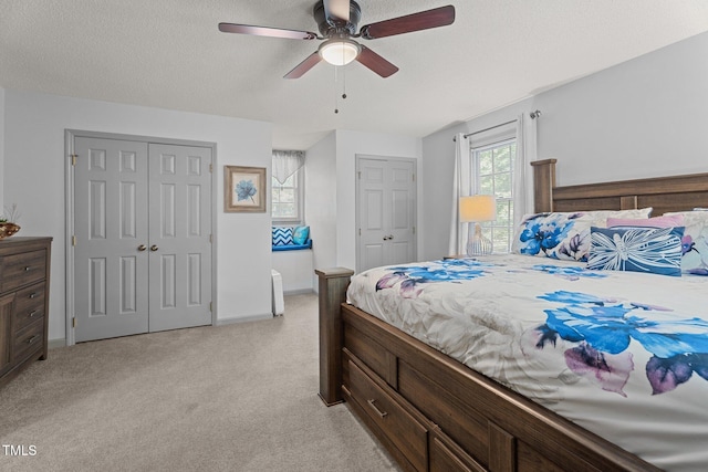 6517 Hidden Pond Rd, Wendell, NC 27591 - bedroom featuring light carpet, a ceiling fan, and baseboards