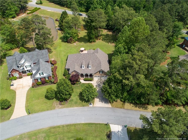 aerial view of property and surrounding area