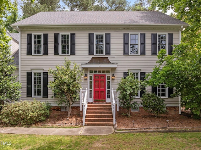 18 Acornridge Ct, Durham, NC 27707 - view of front of home featuring roof with shingles
