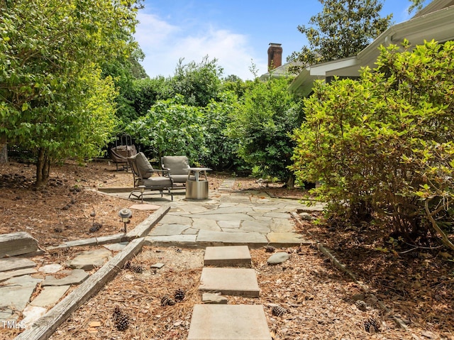 18 Acornridge Ct, Durham, NC 27707 - view of yard with a patio