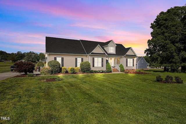 281 Derwin Dr, Timberlake, NC 27583 - view of front of property with a yard