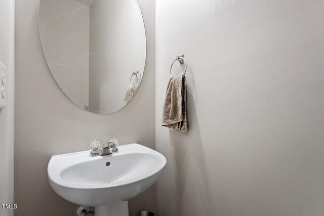 bathroom with a sink