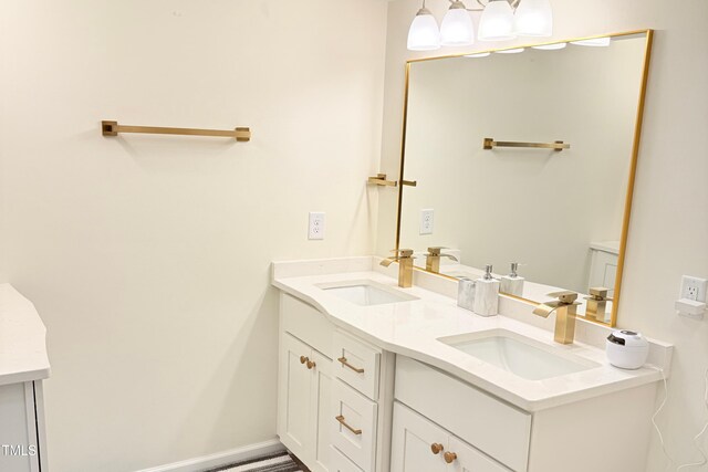 3141 Wagoner Ln Unit 09, Graham, NC 27253 - bathroom featuring double vanity