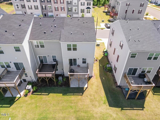926 Romeria Dr, Durham, NC 27713 - aerial view of residential area