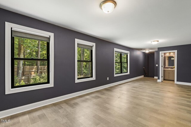 13417 New Light Rd, Raleigh, NC 27614 - unfurnished room featuring light wood-style flooring