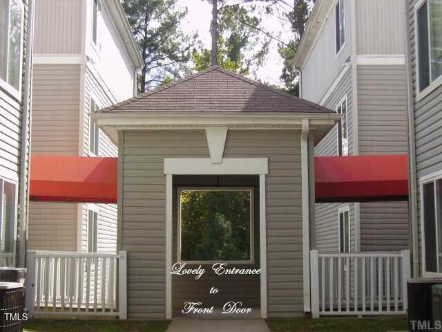 view of outdoor structure featuring central AC