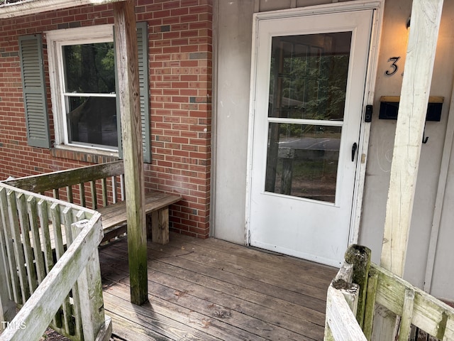 view of deck