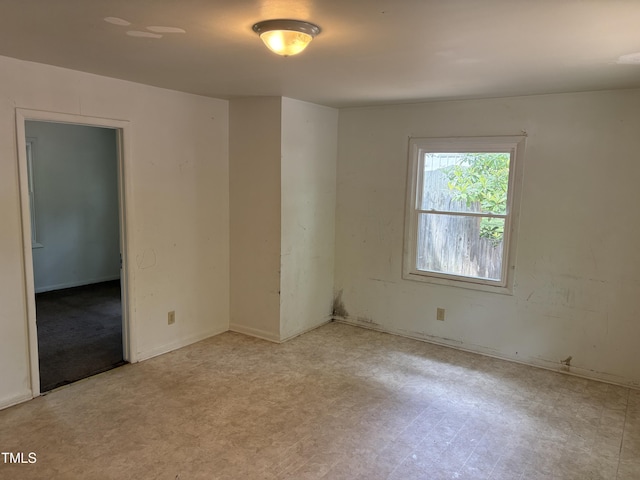 view of empty room