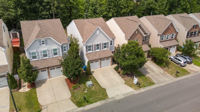 2057 Tanners Mill Dr, Durham, NC 27703 - aerial view of residential area