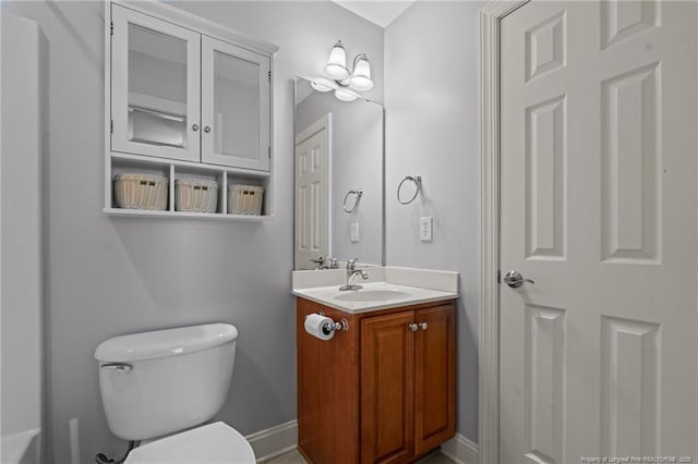 35 Shining Water Ln, Spring Lake, NC 28390 - bathroom featuring toilet and vanity