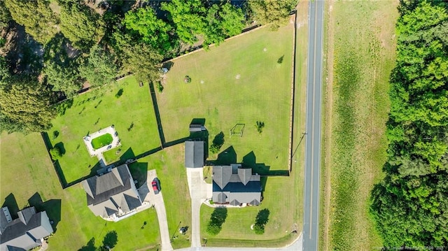 drone / aerial view