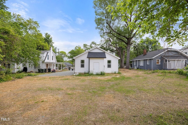 208 W Holt St, Burlington, NC 27217 - view of rear view of property