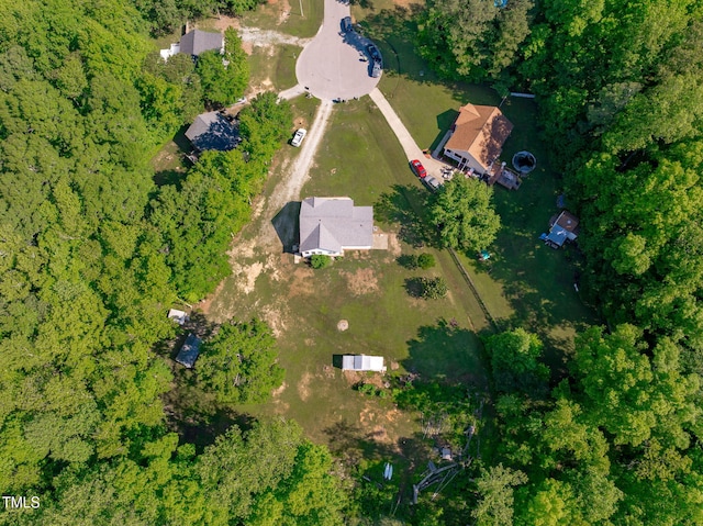 aerial overview of property's location