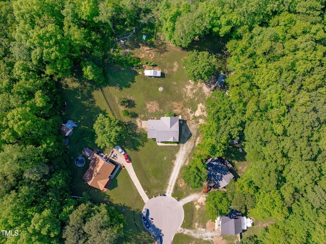 aerial overview of property's location