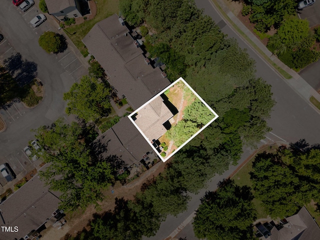 509 Darby Glen Ln, Durham, NC 27713 - aerial view of property's location featuring property boundaries highlighted