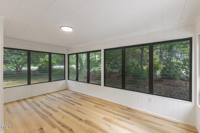 4713 Erwin Rd, Durham, NC 27705 - unfurnished sunroom featuring wood finished floors