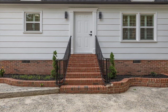 4713 Erwin Rd, Durham, NC 27705 - doorway to property featuring crawl space