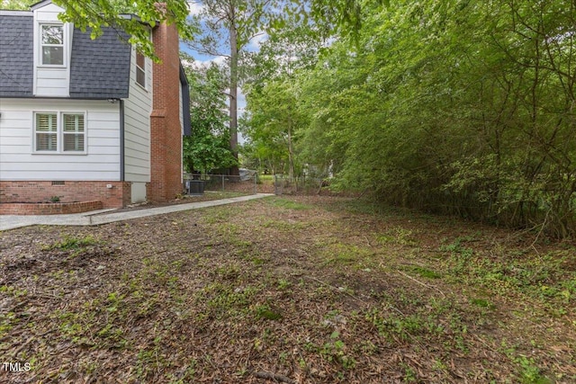 4713 Erwin Rd, Durham, NC 27705 - view of yard featuring central AC unit