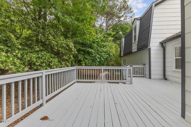 4713 Erwin Rd, Durham, NC 27705 - view of wooden deck