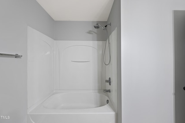 full bathroom with  shower combination