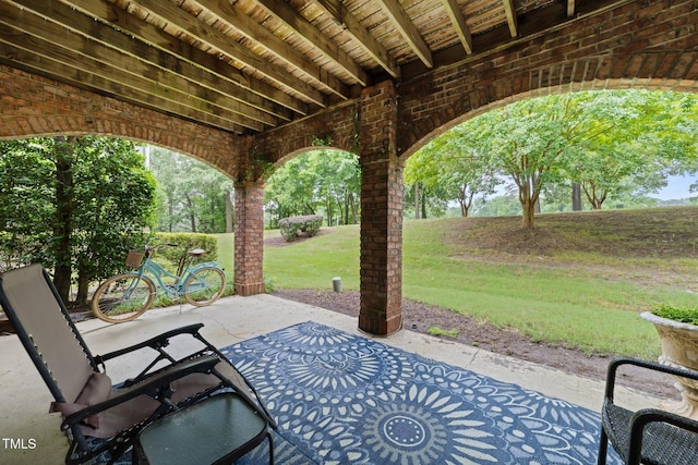 view of patio