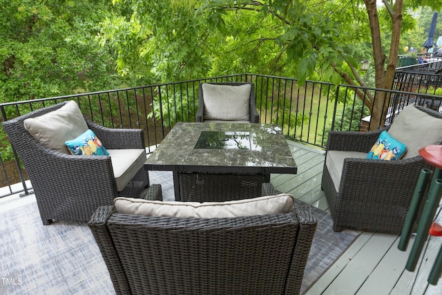 view of deck
