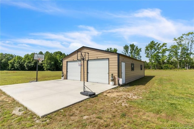 6955 S W St, Godwin, NC 28344 - view of detached garage
