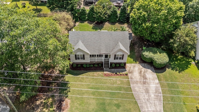 765 S Hollybrook Rd, Wendell, NC 27591 - view from above of property