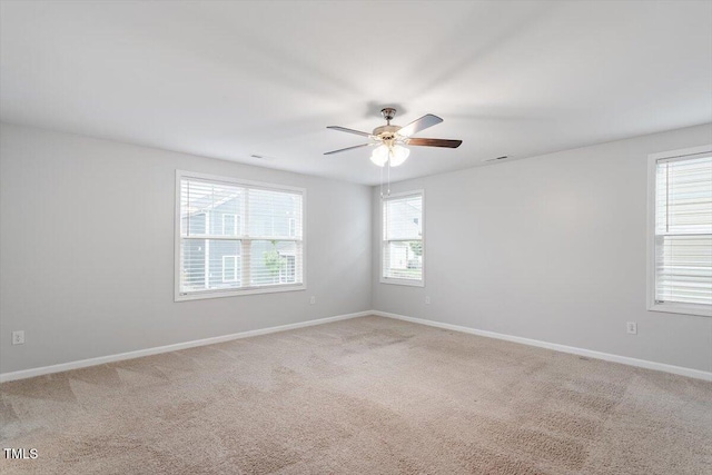 212 Sea Trail St, Hillsborough, NC 27278 - unfurnished room featuring ceiling fan and light colored carpet