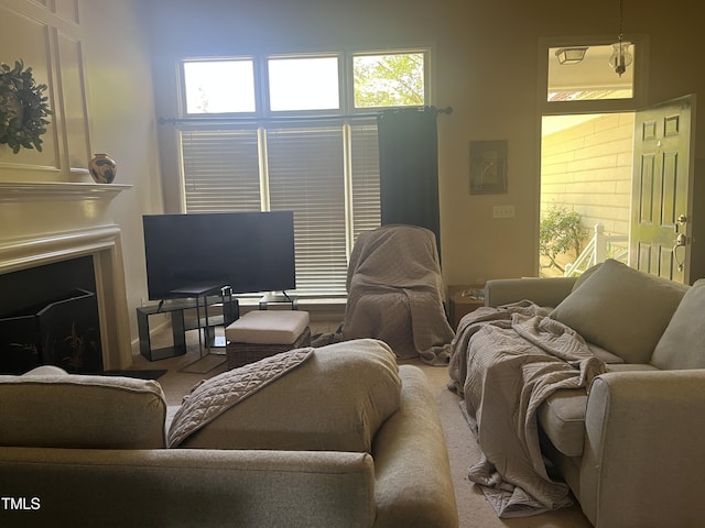 view of living room