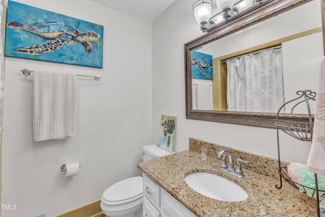 10909 Raven Rock Dr, Raleigh, NC 27614 - full bathroom with toilet and vanity