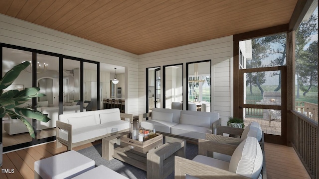 913 Tyrrell Rd, Raleigh, NC 27609 - view of sunroom