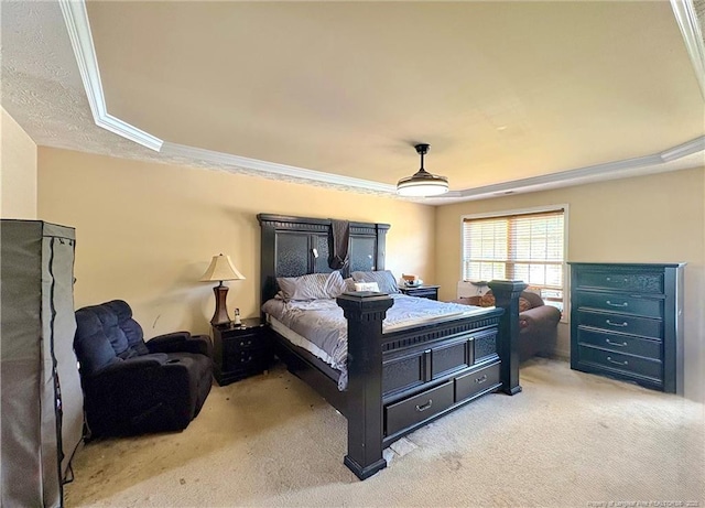 429 Bristlecone Rd, Fayetteville, NC 28311 - bedroom with carpet floors and ornamental molding
